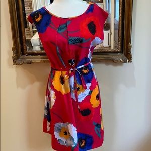 Billie & Blossom Cap Sleeve Floral Dress Size 10